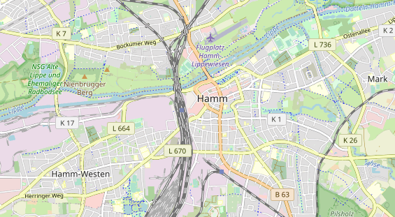 Zahnarzt auf Karte