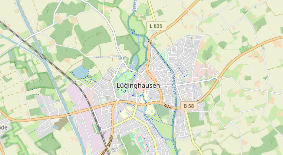 Zahnarzt auf Karte