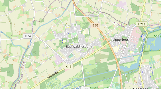 Zahnarzt auf Karte