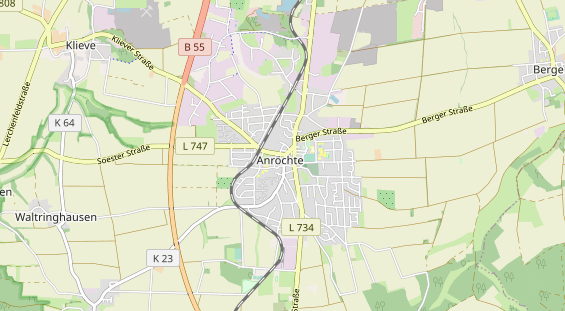 Zahnarzt auf Karte
