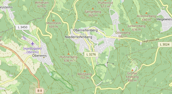 Zahnarzt auf Karte