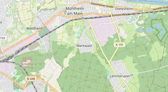 Zahnarzt auf Karte