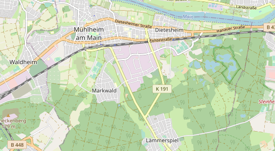 Zahnarzt auf Karte