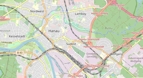 Zahnarzt auf Karte