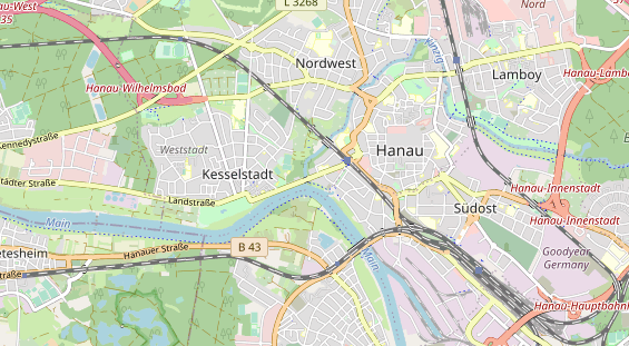 Zahnarzt auf Karte