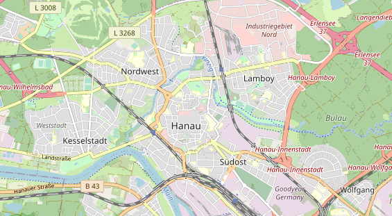 Zahnarzt auf Karte