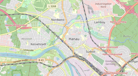 Zahnarzt auf Karte