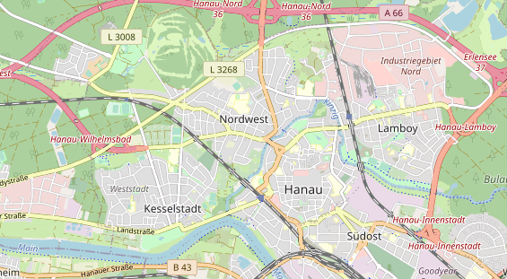 Zahnarzt auf Karte