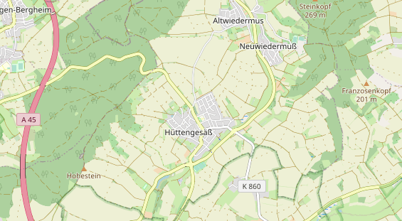 Zahnarzt auf Karte