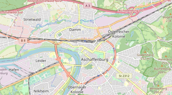 Zahnarzt auf Karte