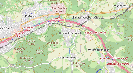 Zahnarzt auf Karte