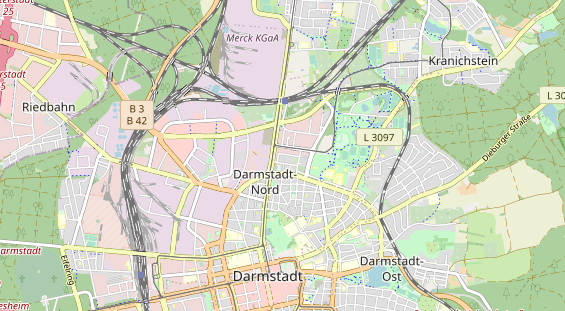 Zahnarzt auf Karte