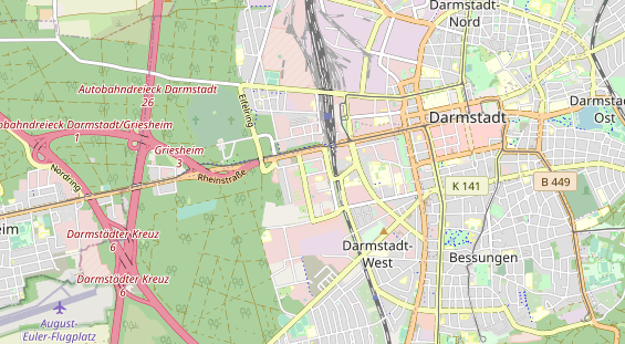 Zahnarzt auf Karte