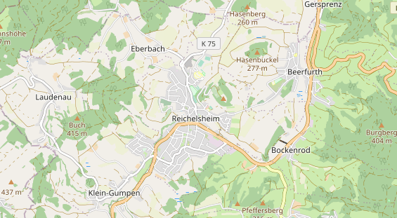 Zahnarzt auf Karte