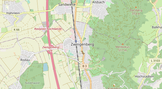 Zahnarzt auf Karte