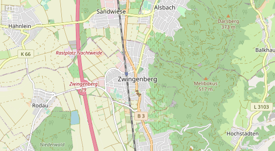 Zahnarzt auf Karte