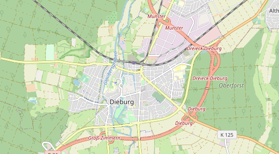 Zahnarzt auf Karte