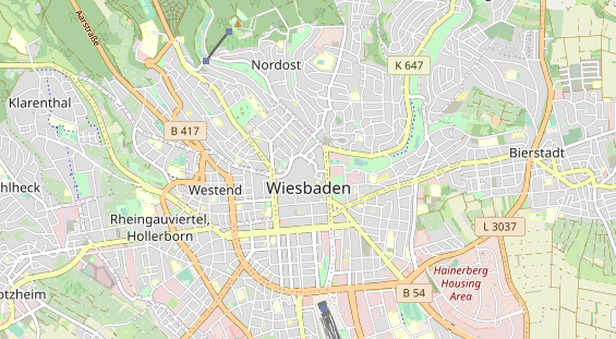 Zahnarzt auf Karte