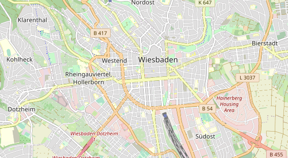 Zahnarzt auf Karte