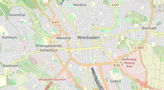 Zahnarzt auf Karte
