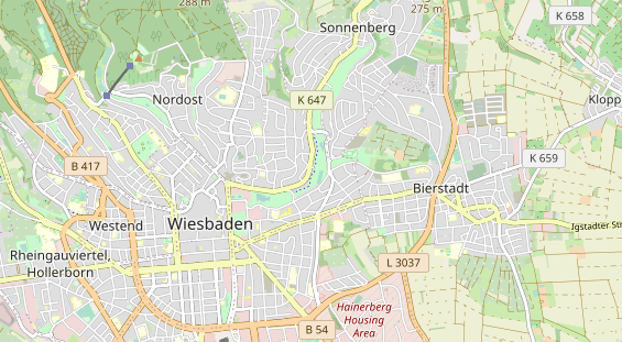 Zahnarzt auf Karte