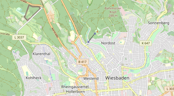 Zahnarzt auf Karte