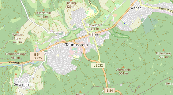 Zahnarzt auf Karte