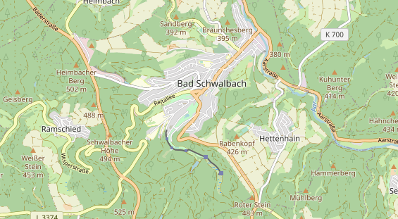 Zahnarzt auf Karte