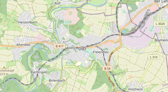 Zahnarzt auf Karte