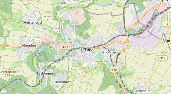 Zahnarzt auf Karte