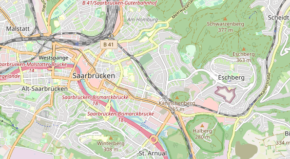 Zahnarzt auf Karte