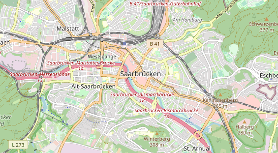 Zahnarzt auf Karte