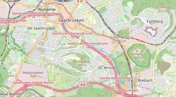 Zahnarzt auf Karte