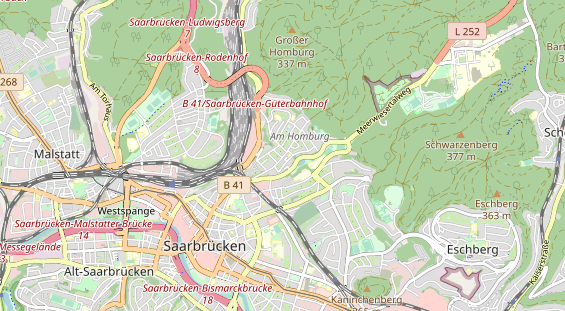 Zahnarzt auf Karte