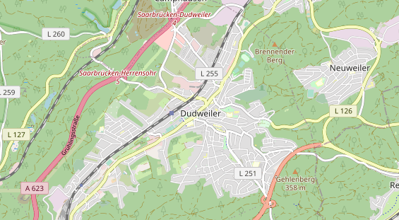Zahnarzt auf Karte