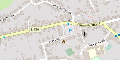 Zahnarzt auf Satellitenbild