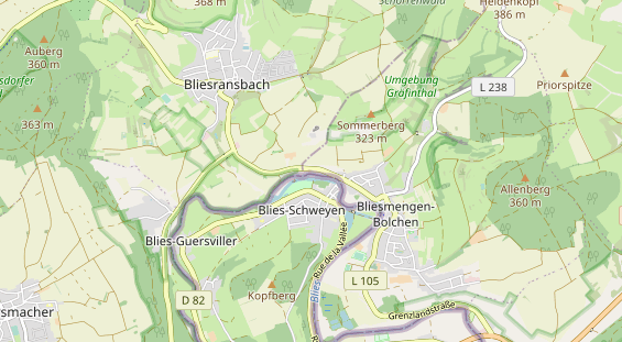 Zahnarzt auf Karte