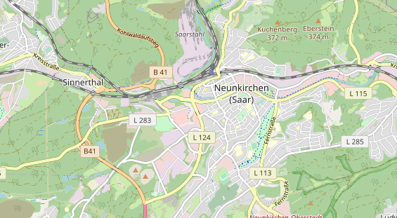 Zahnarzt auf Karte