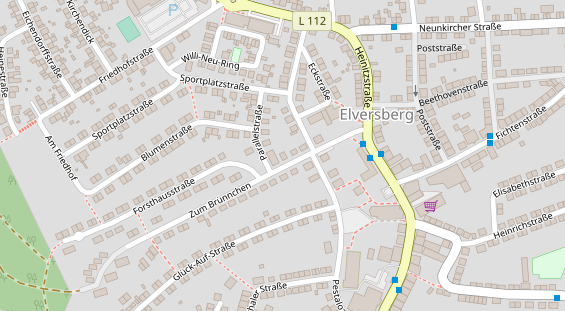 Zahnarzt auf Satellitenbild