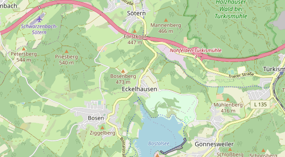 Zahnarzt auf Karte