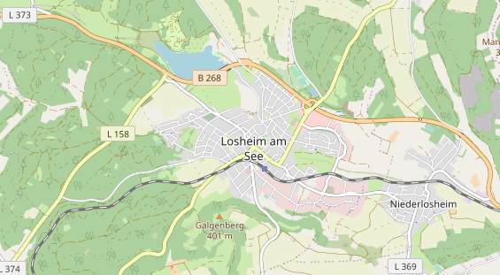 Zahnarzt auf Karte