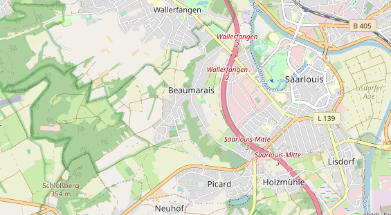 Zahnarzt auf Karte
