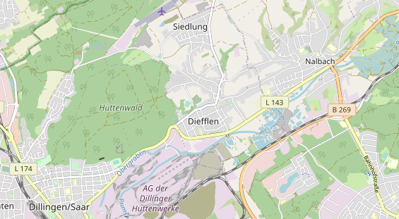 Zahnarzt auf Karte