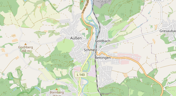 Zahnarzt auf Karte