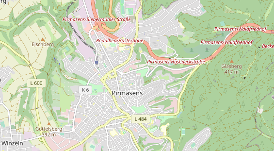 Zahnarzt auf Karte