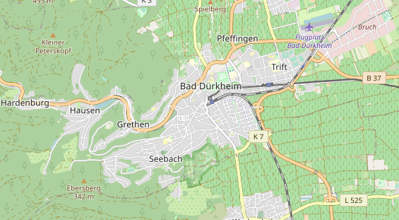 Zahnarzt auf Karte