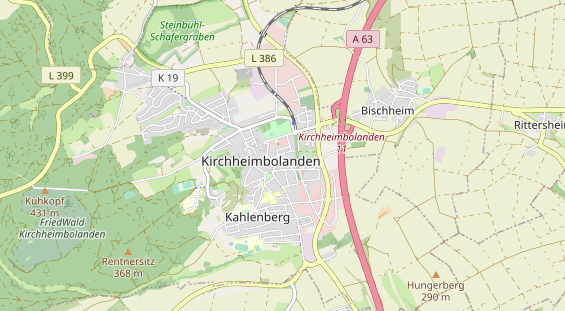 Zahnarzt auf Karte