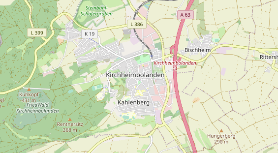 Zahnarzt auf Karte