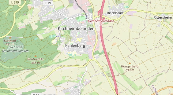 Zahnarzt auf Karte