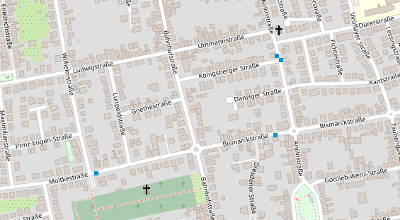 Zahnarzt auf Karte